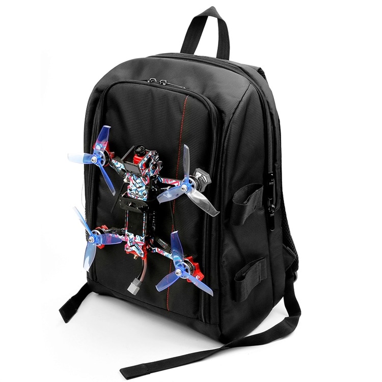 Fpv racing drone quadcopter rygsæk bæretaske udendørs bærbar taske til multirotor rc plan fast vinge