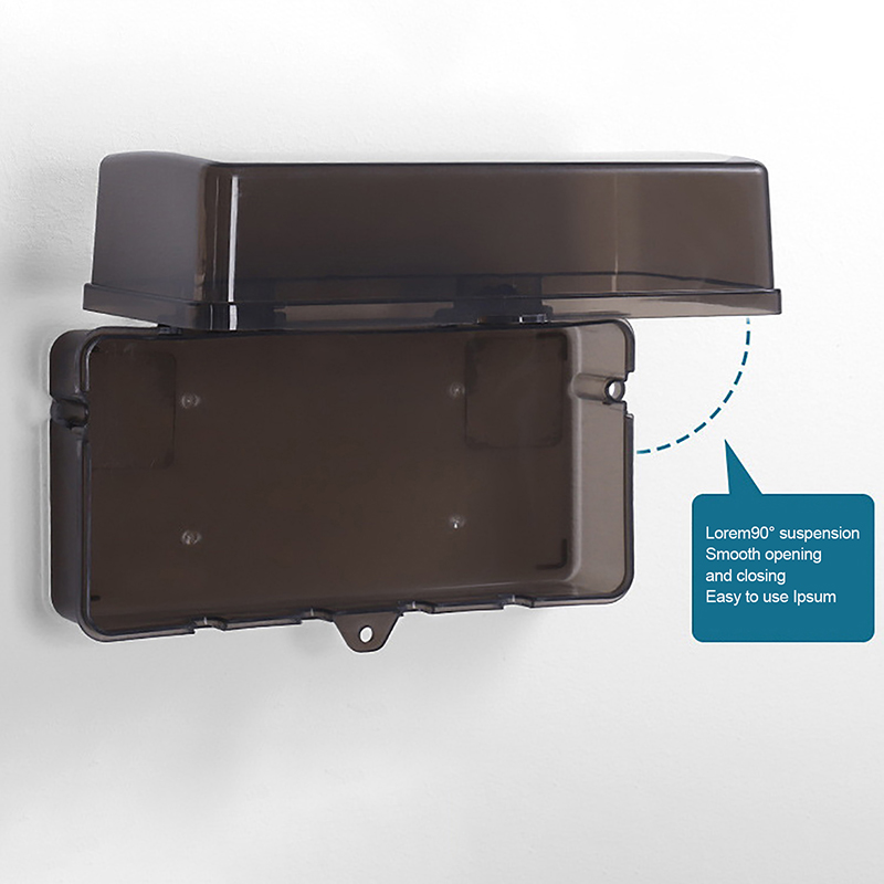 Cajas eléctricas para exteriores, caja de gestión de cables impermeable a prueba de lluvia, caja de enchufe a prueba de clima, Caja impermeable para tablero de cableado