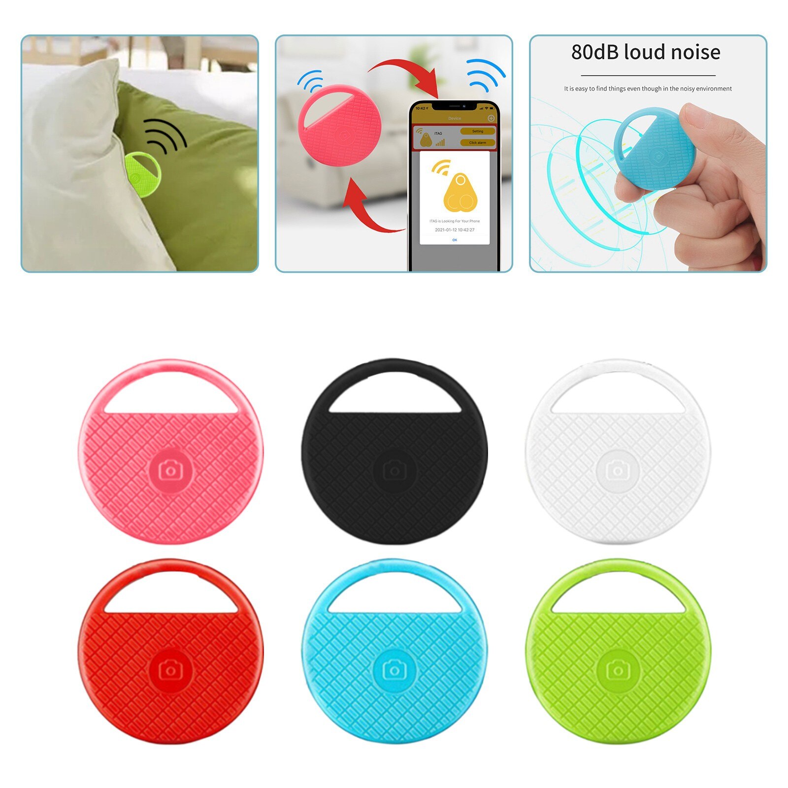 Cat Dog Mini Tracking Smart Activity Trackers For Phone Loss Prevention Bluetooth Waterproof Device Pet Anti-lost GPS Locator