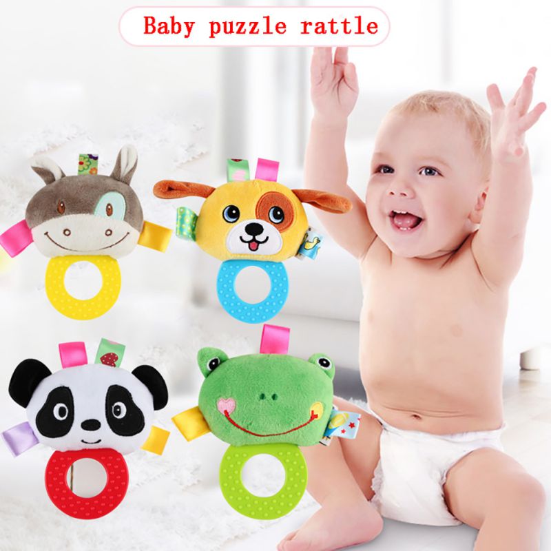 Baby Puzzle Rasseln Drehmaschine Hängen Ring Ebene Rassel Krippe Hängen Kinderwagen Hängen Spielzeug Stopfte Stofftiere