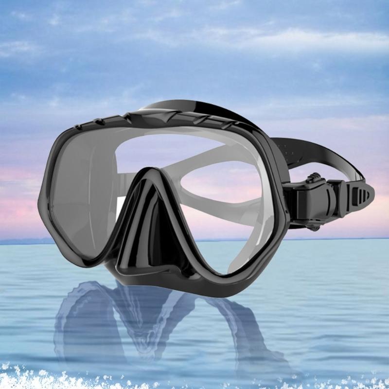 Panoramic Diving Mask Anti-Fog Swimming Snorkel-Mask suitable for Adults Dive-Swim Snorkeling Goggles Mask