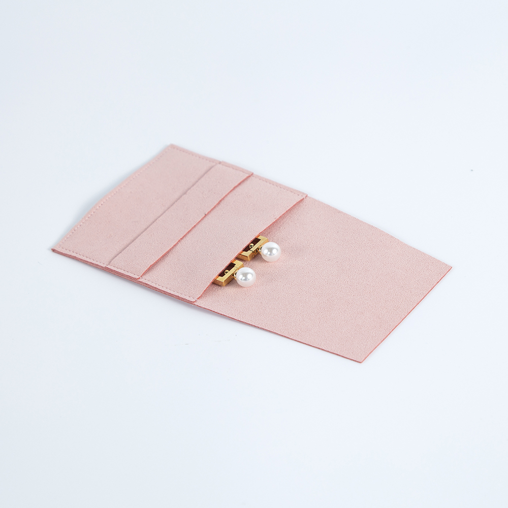 5 Stuks Roze Pakket Luxe Microfiber Sieraden Accessoire Verpakking Tas Bruiloft Reisfeest Cadeau Snoep Opslag Stof Organizer Zakjes