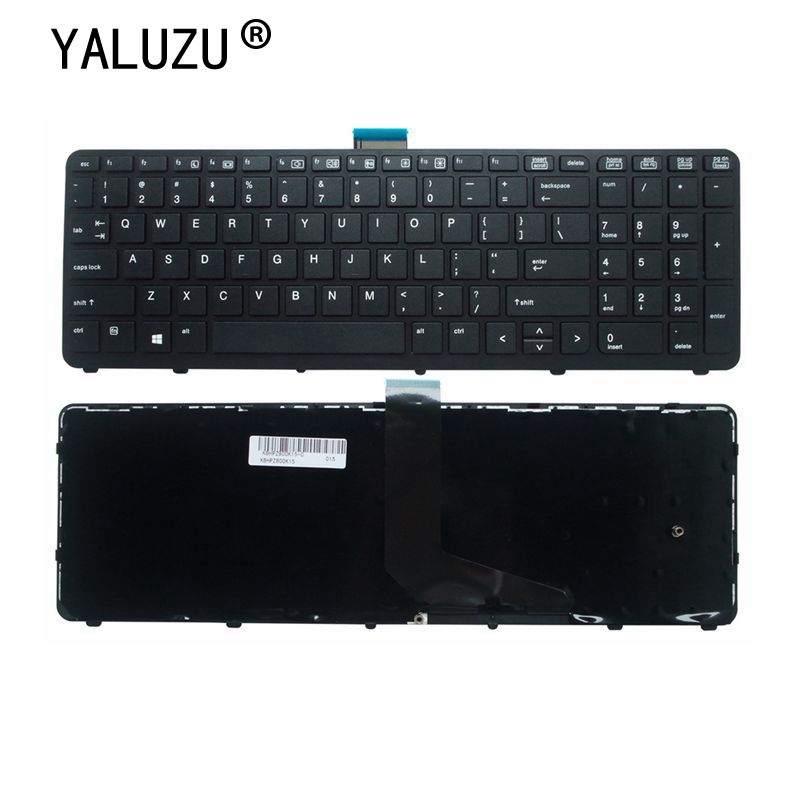 English Laptop keyboard FOR HPZBOOK 15 G1 ZBOOK 15 G2 ZBOOK 17 G1 ZBOOK 17 G2 PK130TK1A00 SK7123BL US black