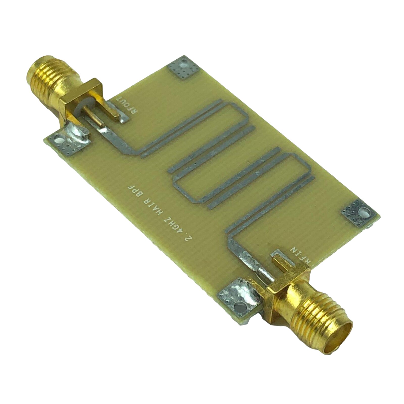 2.4GHZ Microstrip Bandpass Filter Replacement Parts High Performance Improve Reliability of Signal Transmission and Communction