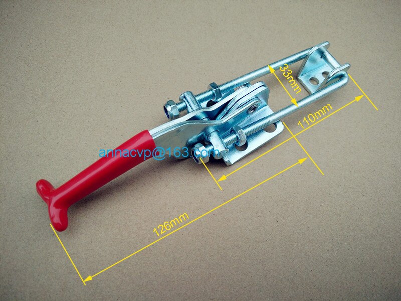 2PCS lever latch fastener adjustable quick release latch toggle clamps toggle fasteners trailer parts