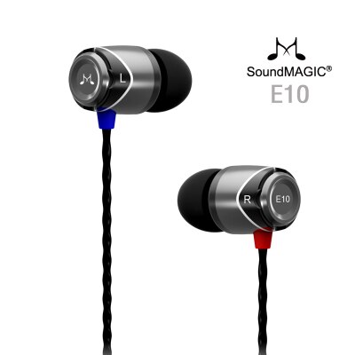 100% originele Echt Soundmagic Sound MAGIC E10 Geluidsisolerende In-Ear Oordopjes oordopjes: Grijs