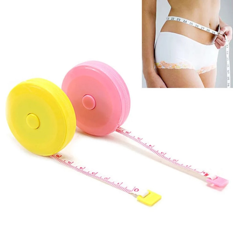 Cute 1.5M/60in Measuring Tape Clothing Size Small Tape Measure Tools Accessory Meter Tape Clothes waist Tailor Ruler