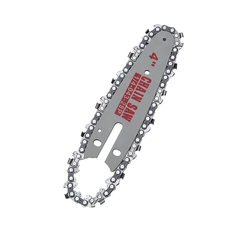 MAKINGTEC 4 inch Chain 6 Inch Replacement Chain Electric Cordless Chainsaw Garden Power Tools One-handed Woodworking Pruning