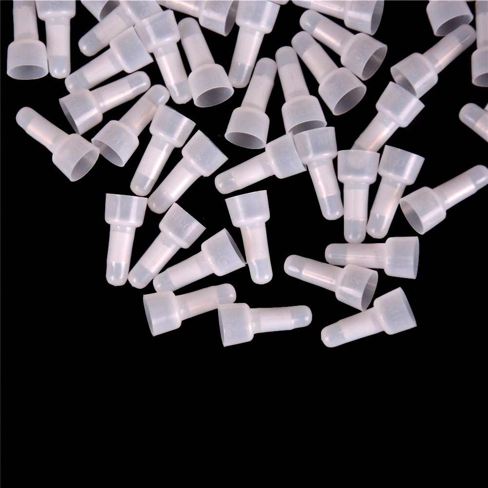 100pcs Closed End Crimp Caps Electrical Wire Terminals Connectors Cap For AWG 12-10 16-14 22-16