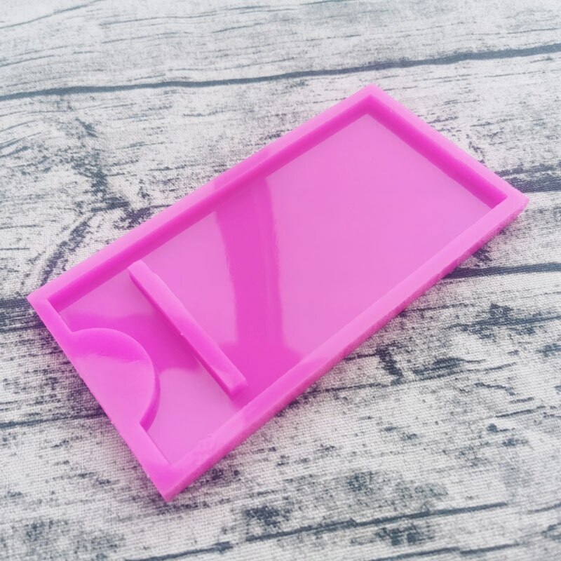 Handmade Mobile Phone Stand Silicone Resin Mold Phone Holder Epoxy Resin Moulds Craft Cell Phone Bracket Silicone Mold