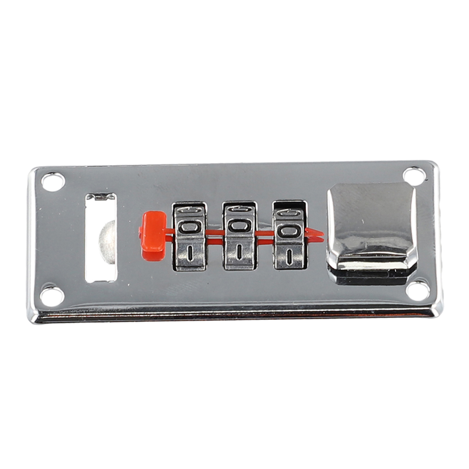 Password Lock Latch Silver Coded Locks 65mm*29mm Retro Vintage Jewelry Wooden Boxes Case Luggage Suitcase Chest Hardware