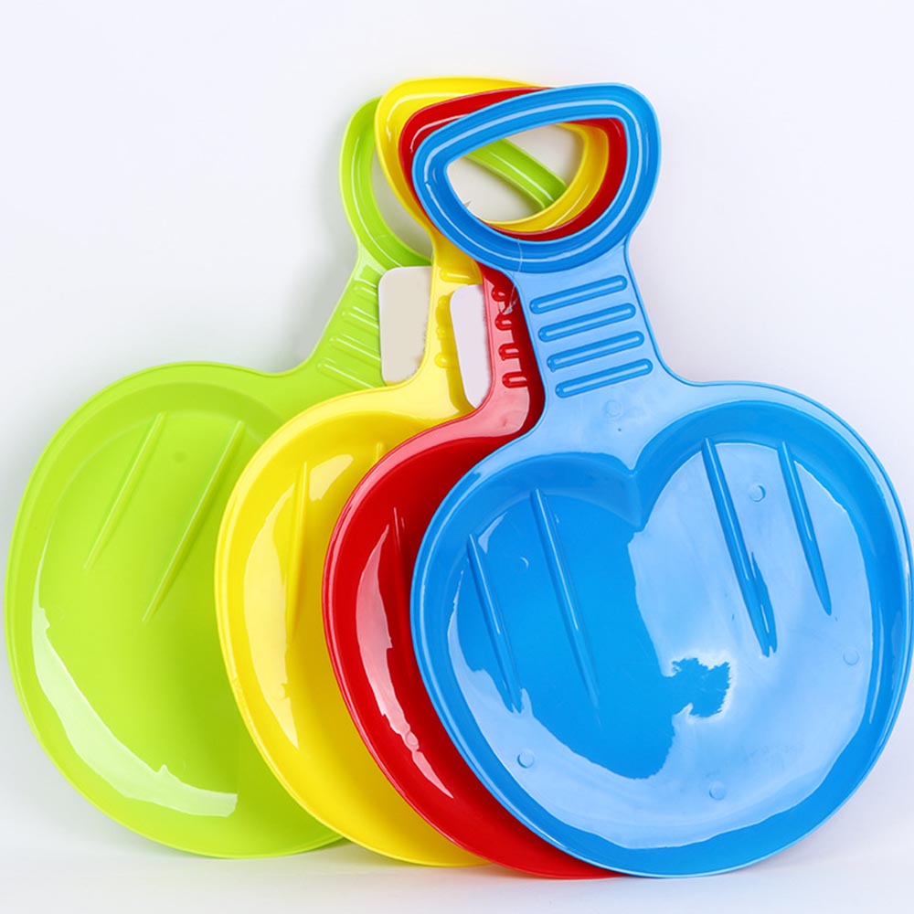 freundlicher freundlicher Schnee Rodel Gremium draussen Winter Schieberegler bergab Snowboard Zufällige Farbe