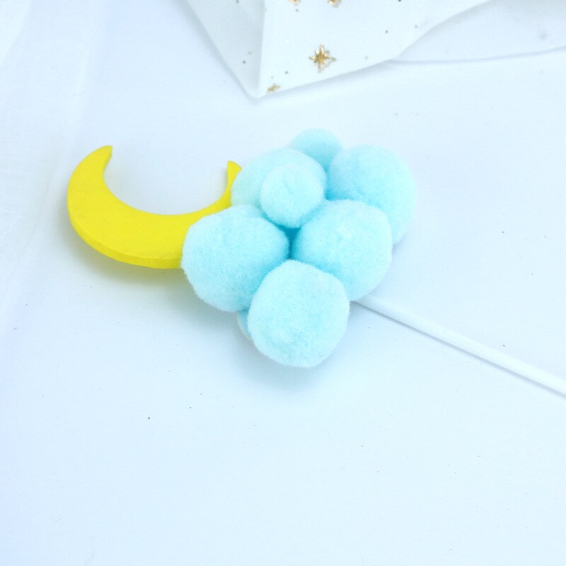 Rainbow Cake Topper Cloud Cake Logo Birthday Child Choice Cake Decoration Cake Topper Wedding Dessert Table Decoration: 3