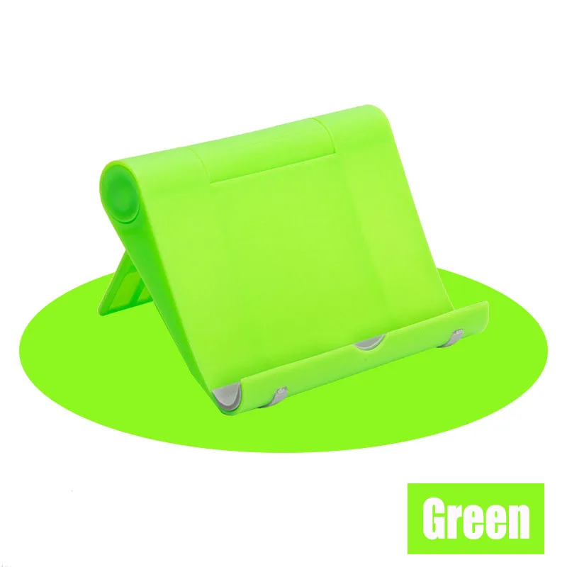 Smartphone Houder Communicatie Accessoires Universele Tablet Standhouder Mobiele Telefoon Desktop Bureau Stand Ondersteuning Tablet Telefoon: green