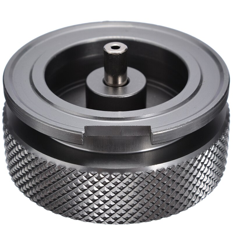 1pc Gas Flasche Adapter Gas Patrone Camping Herde Düse Brenner Konverter Mit Automatische Schließen Funktion Für Teilt Typ Herde