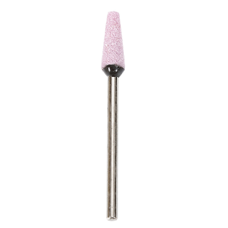 type diamond grinding head polishing wheel cone flat handle manicure drill manicure tool grinding wheel head: 02