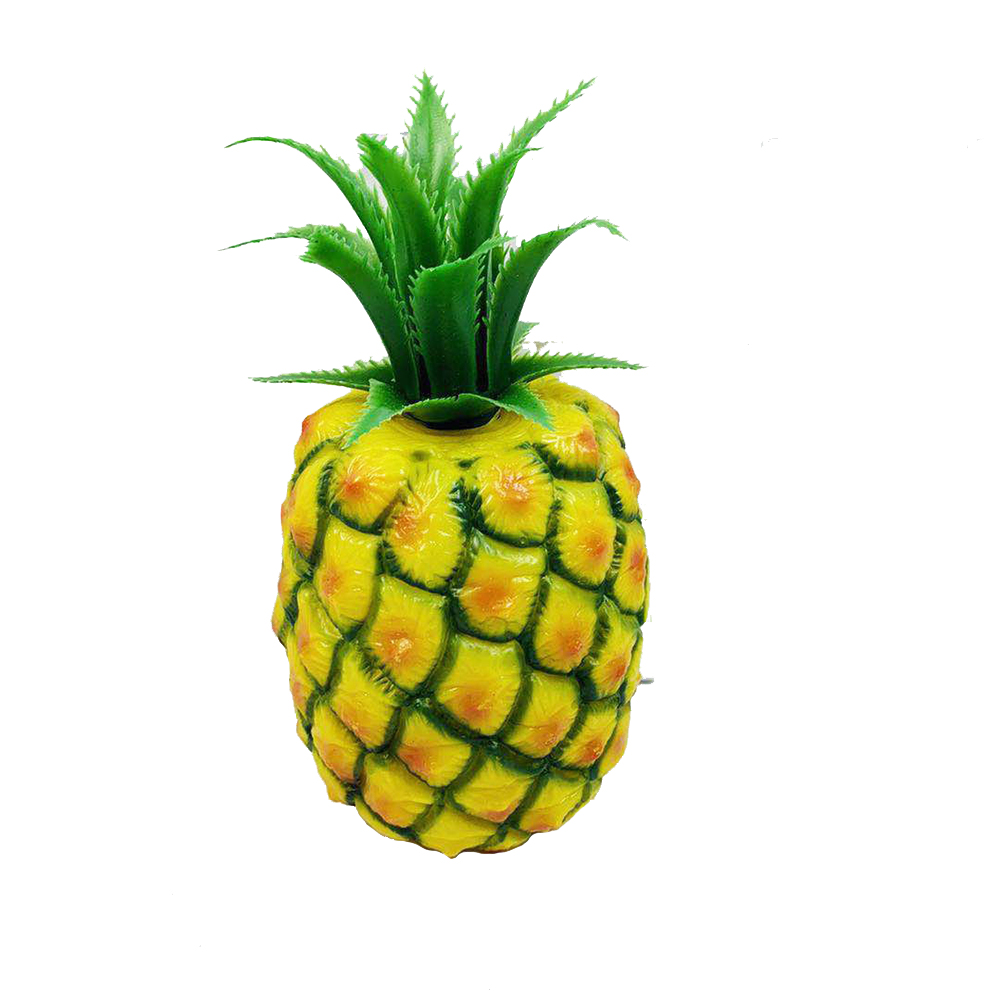 Simulation Pineapple Photography Props Resin Home Decorations Artificial Fruit Decoration Foam Plastic For Hotel Bar: LLX4604