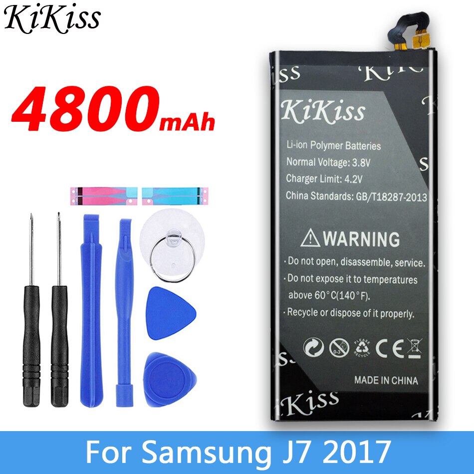4800mAh Batterie Für Samsung Galaxis J7 Profi SM-J730F SM-J730FM J730F J730G J730DS J730FM J730GM J730K Telefon EB-BJ730Abe + werkzeug