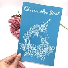Ypp craft unicorn självhäftande silke screentryck nätöverföringar för gör-det-själv t-shirt kudde tyg målning papper heminredning