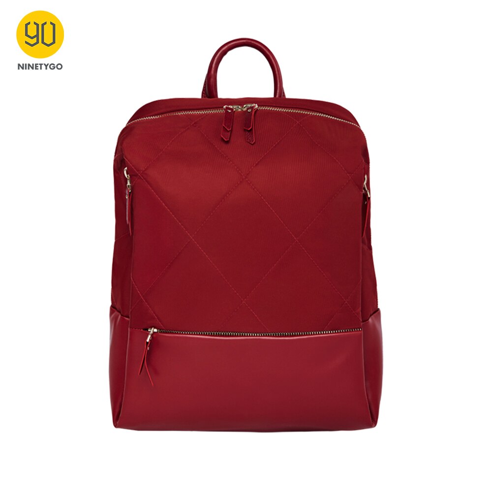 Ninetygo 90FUN Mode Diamant Rooster Rugzak 14 Inch Laptop Tassen Voor Vrouwen Meisjes Dames School College Reis