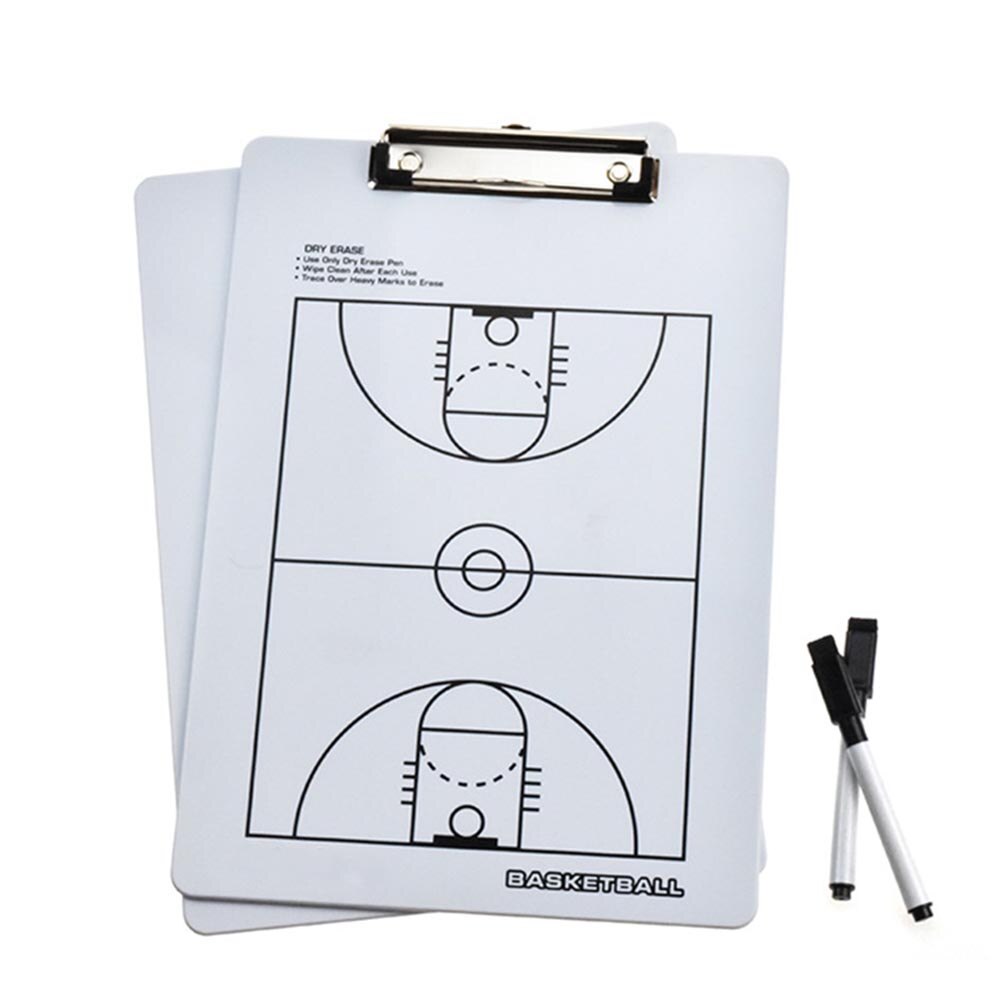 Coaching Board Football Basketball Wear Resistant Whiteboard Strategy Sports Marker Portable Volleyball Training Aids Dry Erase