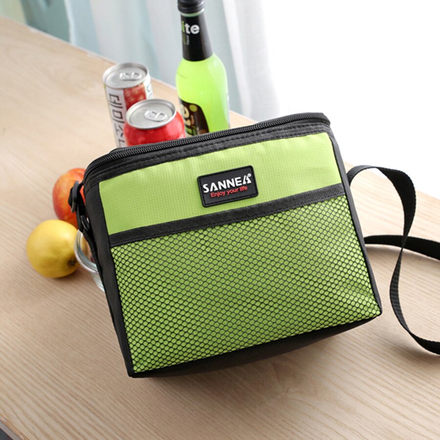 5L Cooler Bags Insulated Lunch Bag For Kids Women Food Bag For Sandwich Roomy Portable Oxford Lunch Box Bag Thermal Picnic Tote