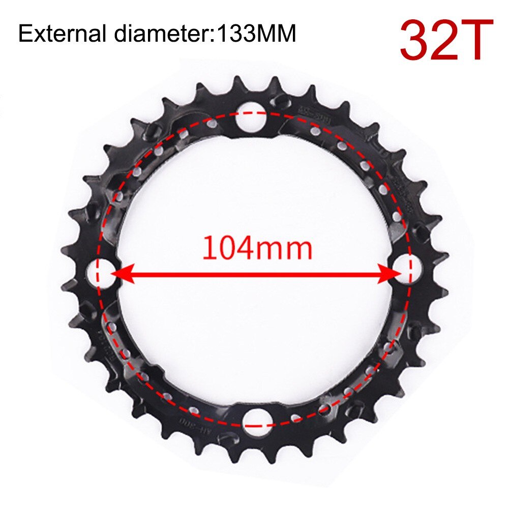 22T 32T 42T 44T Smalle Brede Bike Mtb Kettingblad Enkele Tand Keten Ring Voor 7/8/9/10/11Speed 104BCD Fietsen Kettingblad