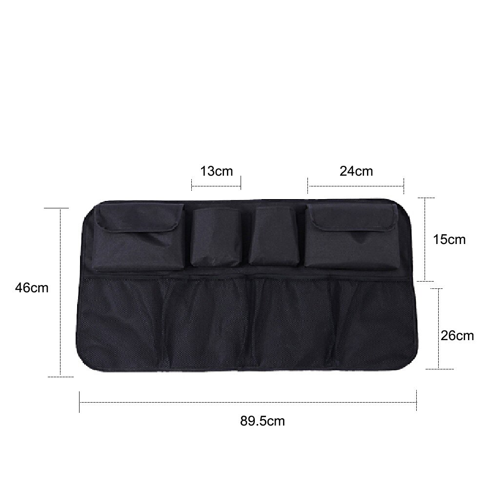 Universal Sort Pu L der Bil Suv Bagagerumss de Ryg Vicedeal