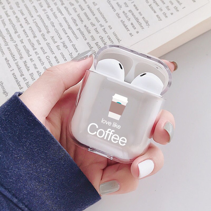 Case for airpods Cute Earphone Case For AirPods Cover Cartoon Wireless Earphone Accessories for Apple Airpods Soft Case Bag: I200359