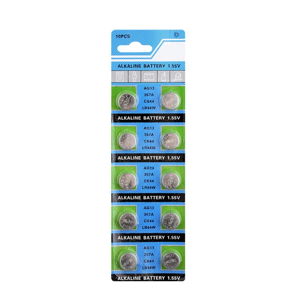 40Pcs 1.55V Alkaline Batteries LR44 A76 AG13 SR1154 Coin-Cell-Battery For Watch Calculator 100% Original