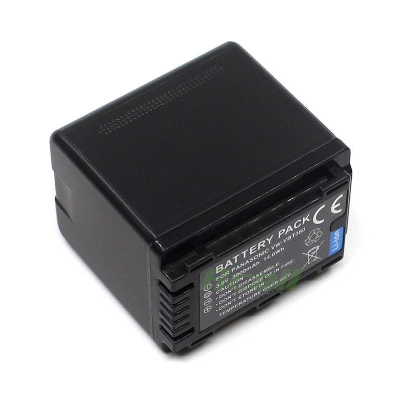 Vw-vbt 380 vw- vqt 380 -akku panasonic hc -v808 v800 v760 wx970 wxf 995 vxf 990 vxf 995 vxf 11 vx985 vx980 vx870 w850 -videokameraan