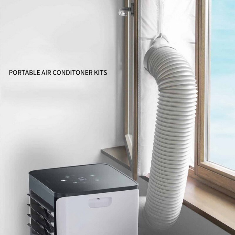 3m/4m/5.6m Window AirLock Seal Plate Air Conditioner Cover Soft Baffle Window Seal For All Mobile Air Conditioning Units