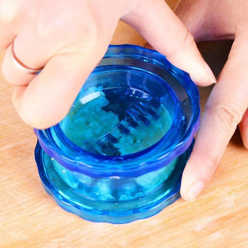 Wielofunkcyjny młynek robić czosnku imbir czosnek siekacz urządzenie kreatywny naciśnij skrzynka obierak czosnek gadżety kuchnia czosnek Cru X2F5