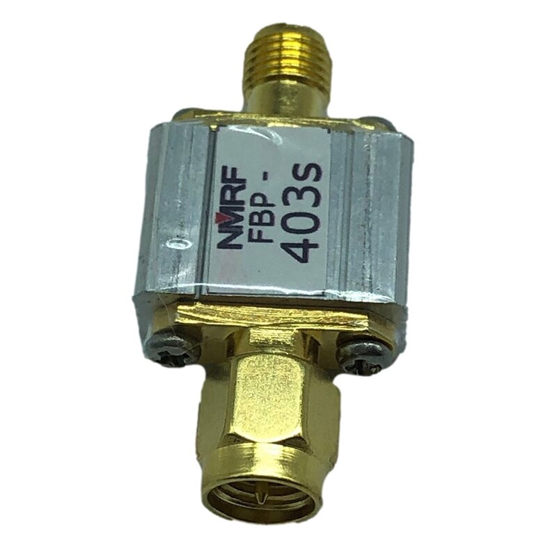 Filtre Coaxial RF FBP-403S, 403 Mhz, 1db, bande passante 4Mhz