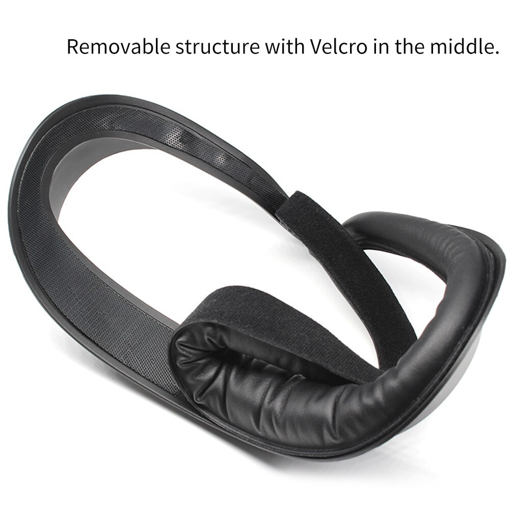 Breathable Sweatproof Interface Bracket Replacement Parts Black Soft Cushion VR Facial Pad Detachable Foam For Oculus Quest 2