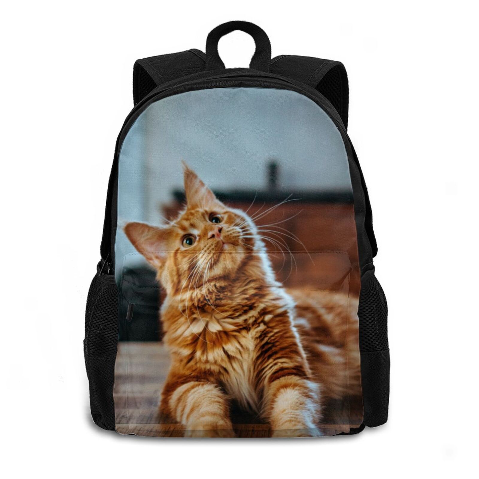 3D Animal Backpack for Women Dog Cat Horse Personal Bookbag for Boys and Girls School Rucksack with 15in Laptop Sleeve: Cat-5