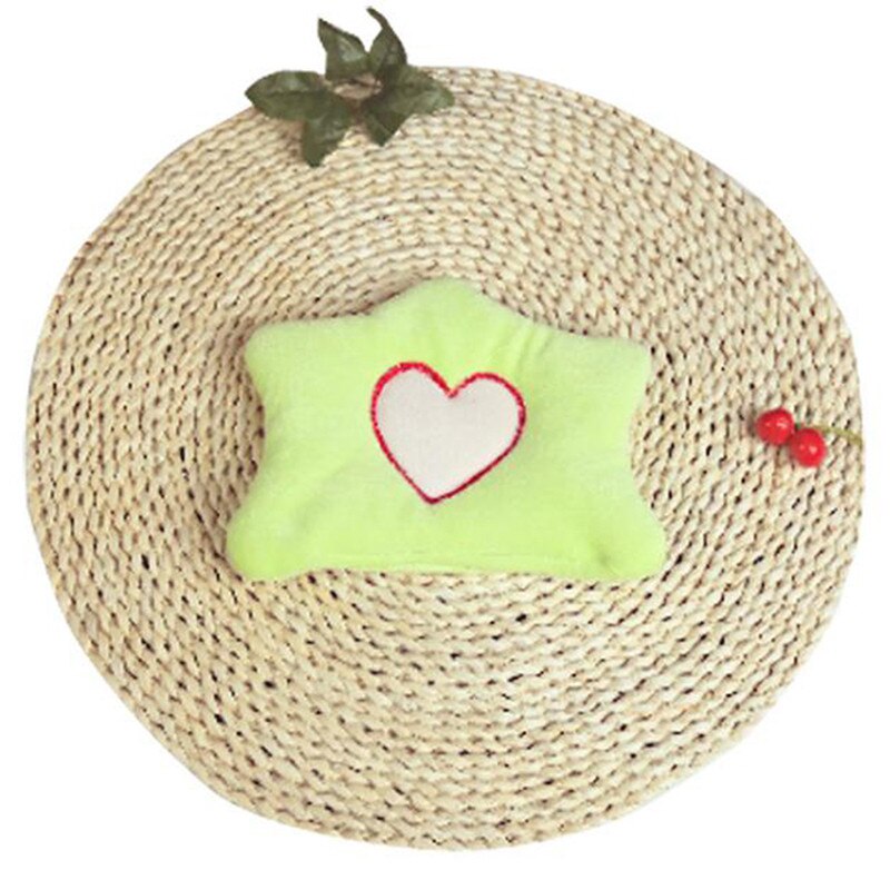 Cute Baby Pillow Girl Cushion Newborn Head Shape Prevent Flat Head Love Heart Bedding Nursing Pillow Infant Boy: green