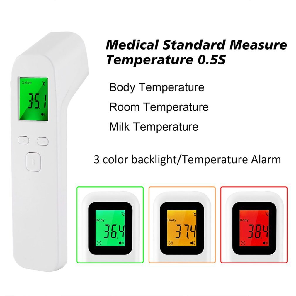 UX-A-02 Non-contact Infrared Thermometer Handheld Infrared Thermometer High Precision Measures Body Temperature