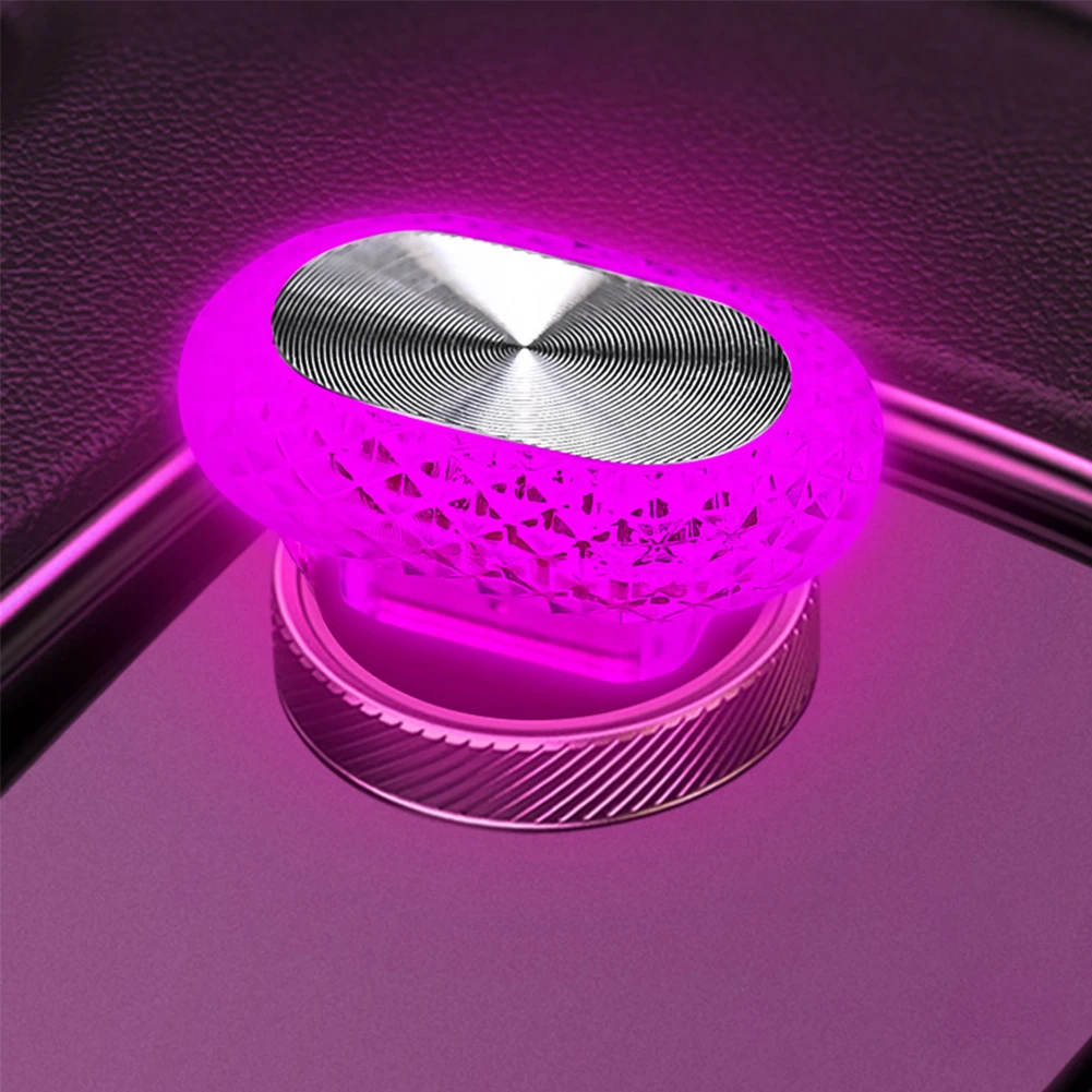 Lámpara decorativa de luz de ambiente para coche, luces LED USB para , modelado ambiental, Plug & Play portátil automotriz, luz Interior de coche: 3000 K de oro