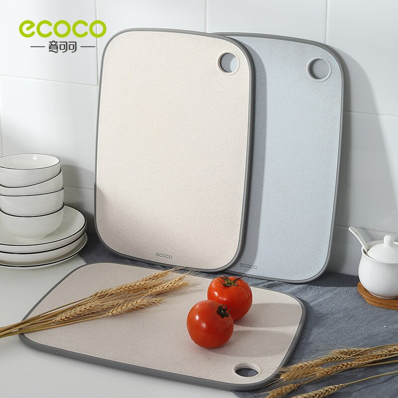 ECOCO Kitchen Chopping Blocks Food Cutting Board Not Moldy Classification Outdoors Camping Vegetable Fruits Meats Bread Cutting