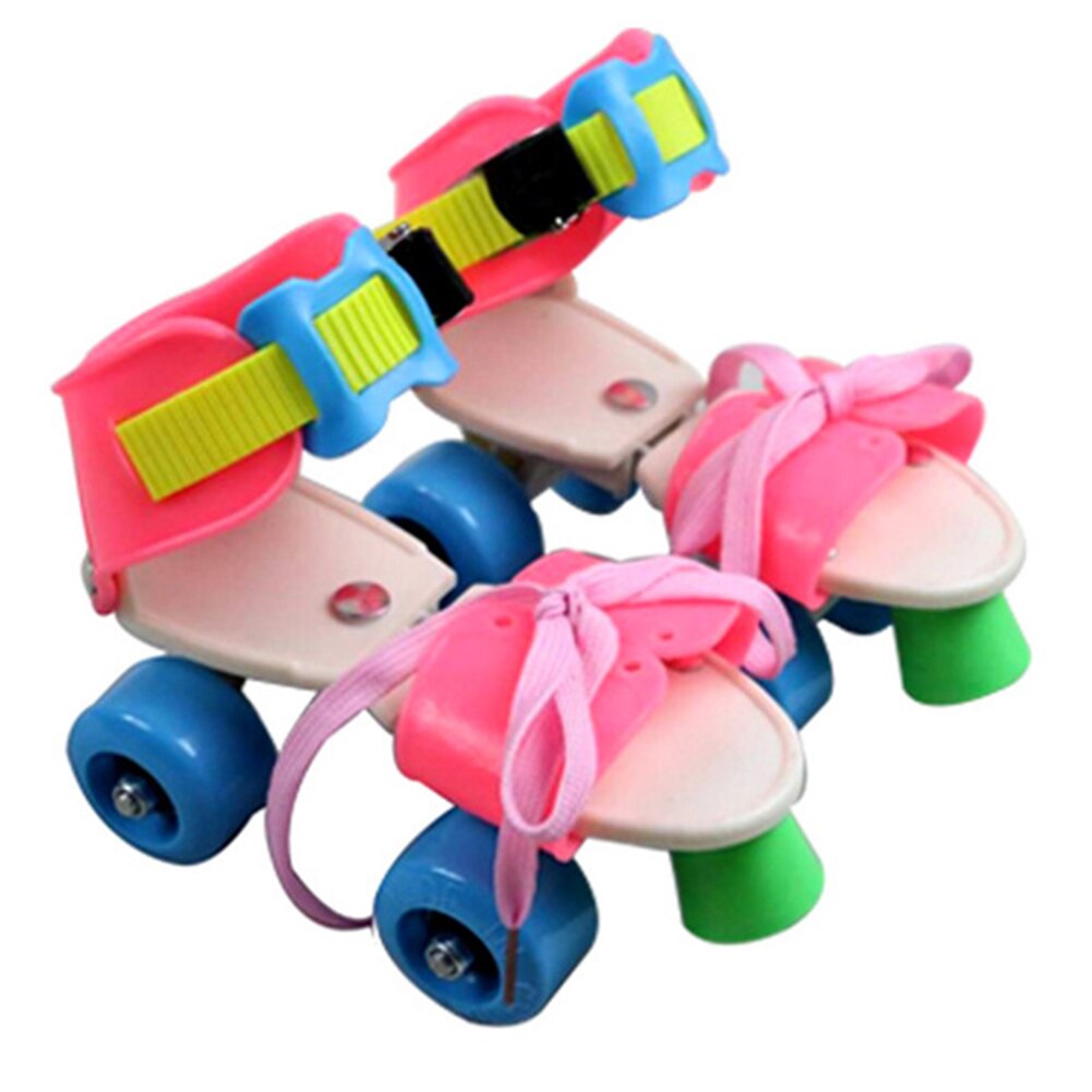 Patines ajustables de doble fila para niños, 4 ruedas, deslizantes, en línea,: Fun Powder S