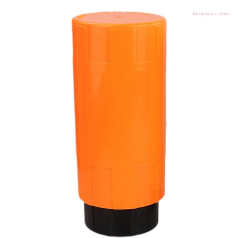 E8BD Tennis Ball Container Box Pressure Maintaining Repairing Storage Can Jar: Orange