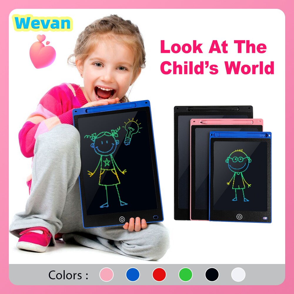 8.5/10/12 Inch Electronic Drawing Tablet LCD Screen Writing Board Children Toys Digital Graphic Painting Handwriting Pad