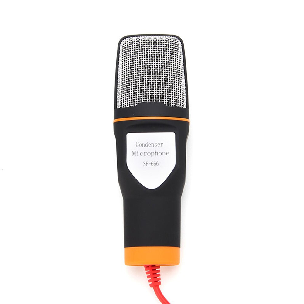 3.5mm Condenser Microphone Office Work Conference Teaching SF-666 Tripod Kit School for Chatting Gaming Recording Live