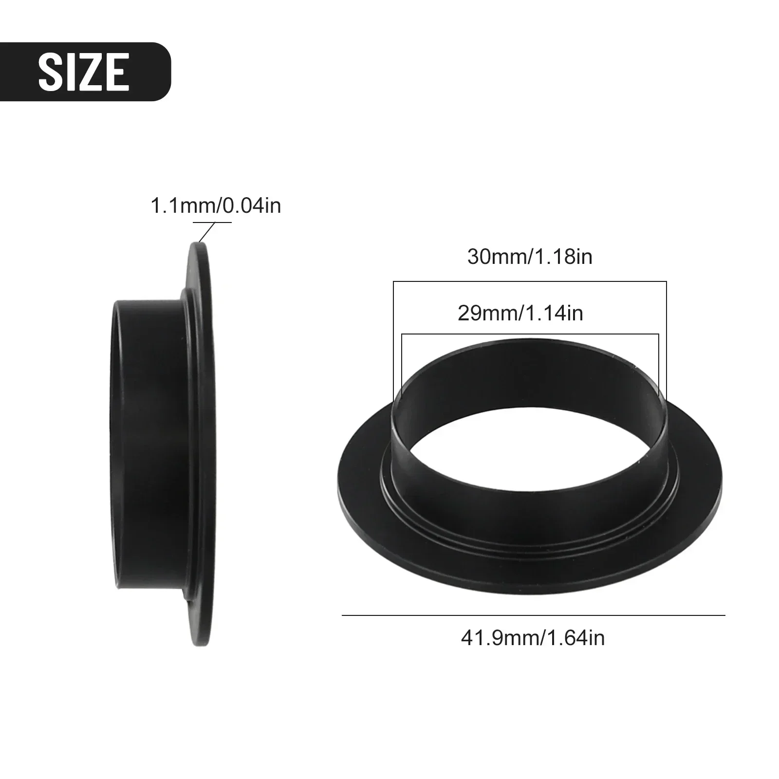 Para DUB para BSA BB diámetro bicicleta BB eje tapa de rodamiento cubierta a presión a prueba de polvo impermeable ROAD MTB-piezas de bicicleta bicicletas de montaña: Rojo