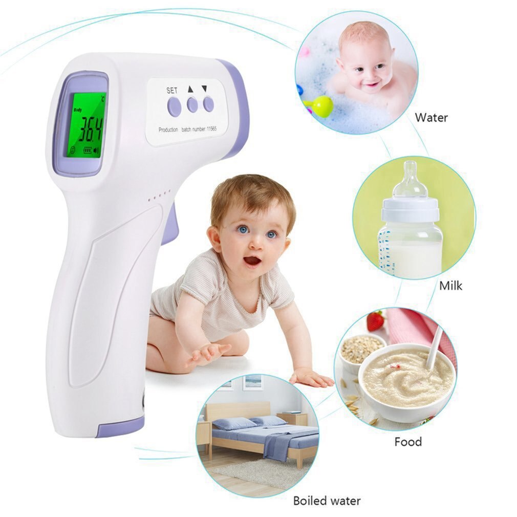 Digitale Thermometer Non-contact Medische Thermometer Voor Body Temperatuur Quick Meting Klinische Thermometer Voor Volwassenen Baby
