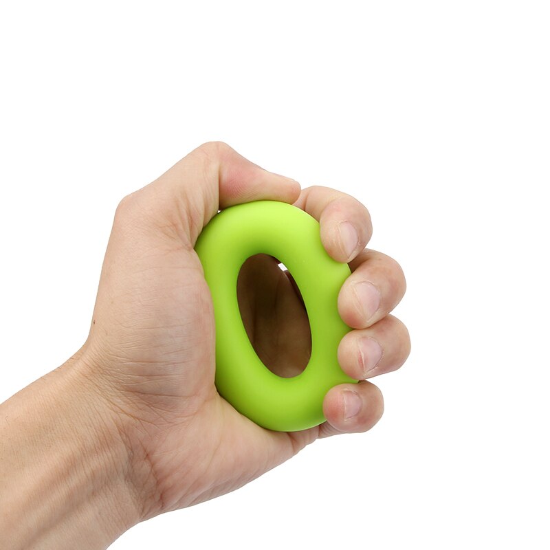 2Pcs/set Hand Gripper Grip Silicone Ring Hand Resistance Band Finger Stretcher-Exercise Forearm Wrist Training Carpal Expander