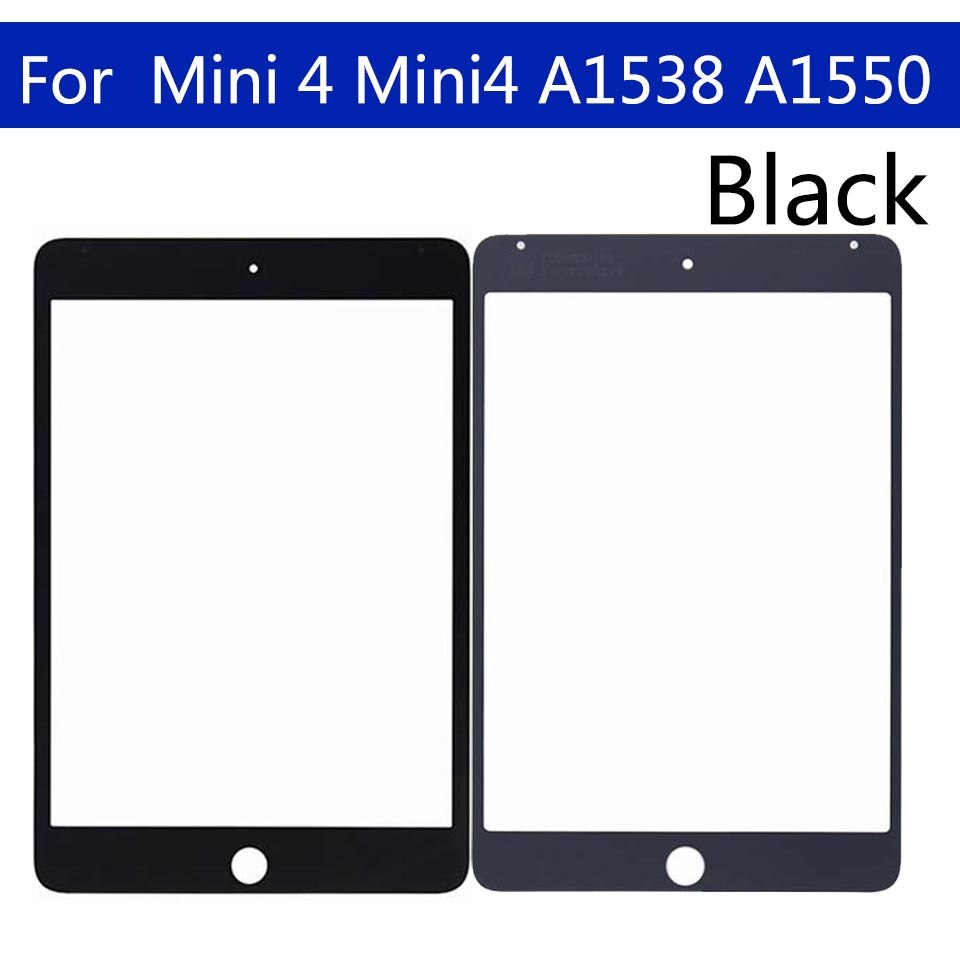 Touchscreen Voor Ipad Mini 4 Mini4 A1538 A1550 Lcd Front Touch Screen Glas Outer Lens Vervanging