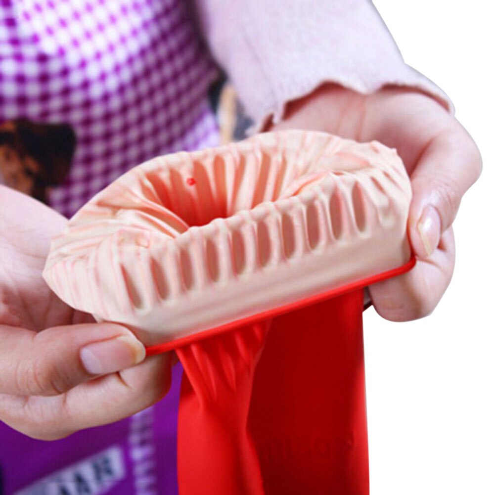 Keuken Handschoenen Afwas Schoonmaken Wassen Rode Lange Rubber Mouw Waterdichte Latex Tool Rode Handschoenen