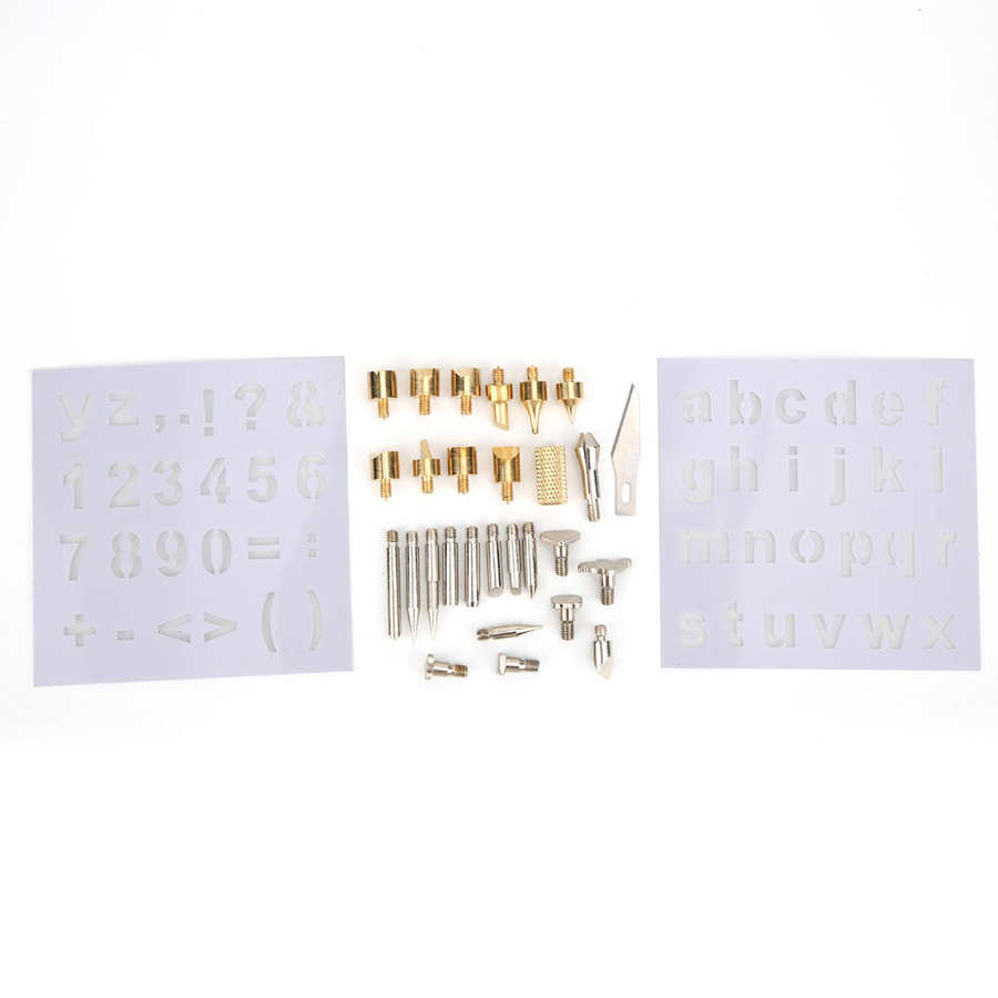 Welding iron tip soldering tip pyrography craft tool for woodworking wood carving welding wood relief printing